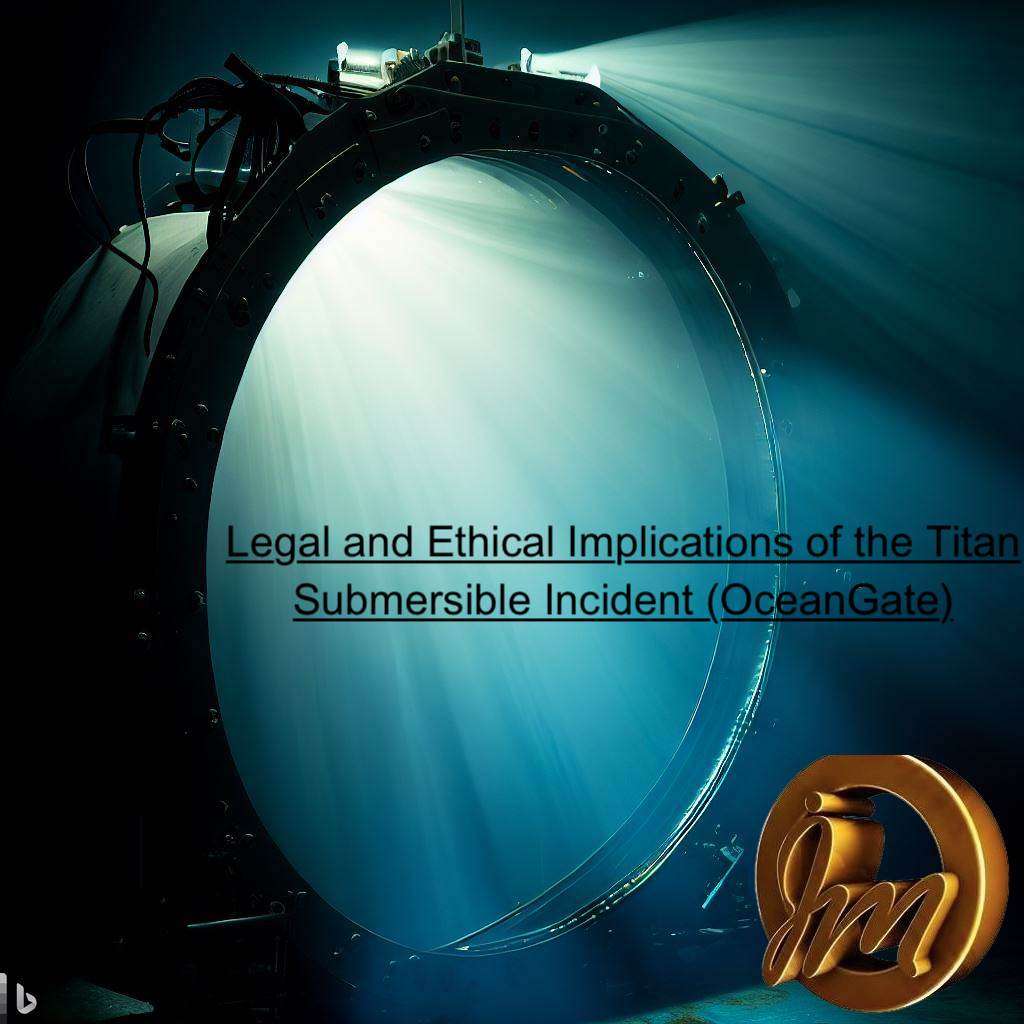 Legal and Ethical Implications of the Titan Submersible Incident (OceanGate)