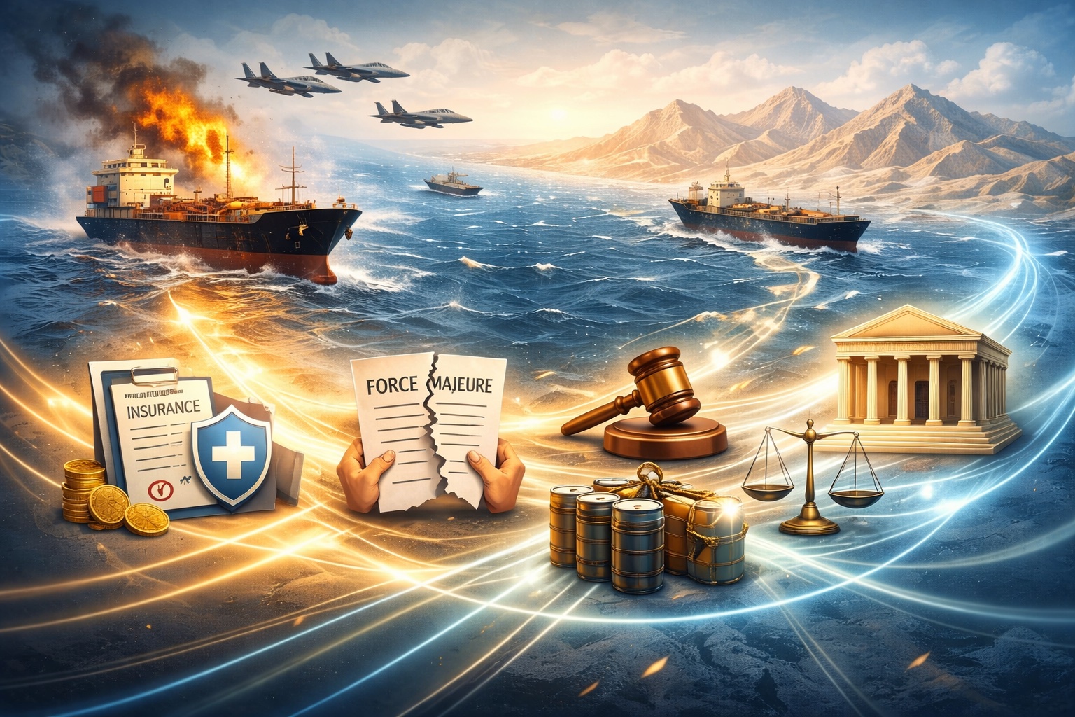 The Strait of Hormuz Crisis: Global Energy Shock and the Legal Consequences for Maritime Commerce, Contracts, and International Law